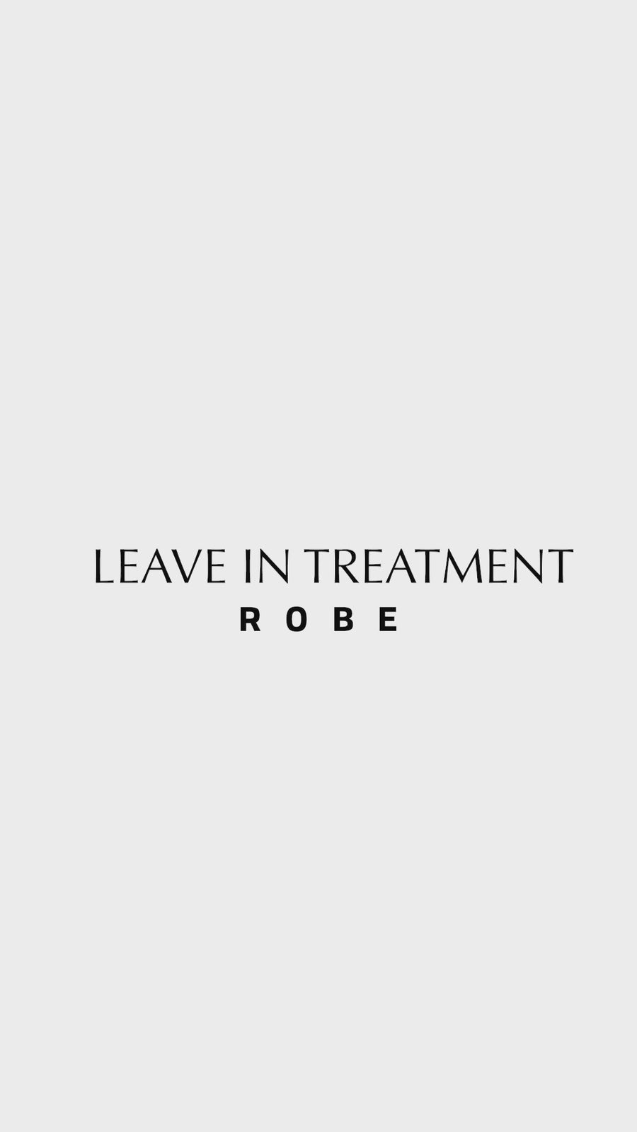 Leave-in Treatment